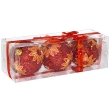 Набор новогодних шаров, 3 шт Цвет: красный 01289R8 Феникс-Презент 2008 г ; Упаковка: пластиковая коробка инфо 13561b.